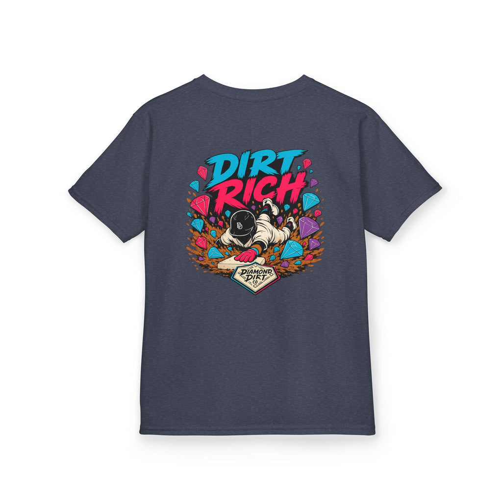 Kids Tee — 'Dirt Rich' Graphic Shirt