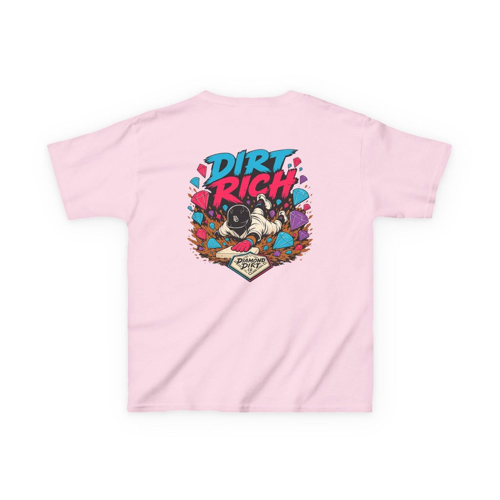 Kids Tee — 'Dirt Rich' Graphic Shirt
