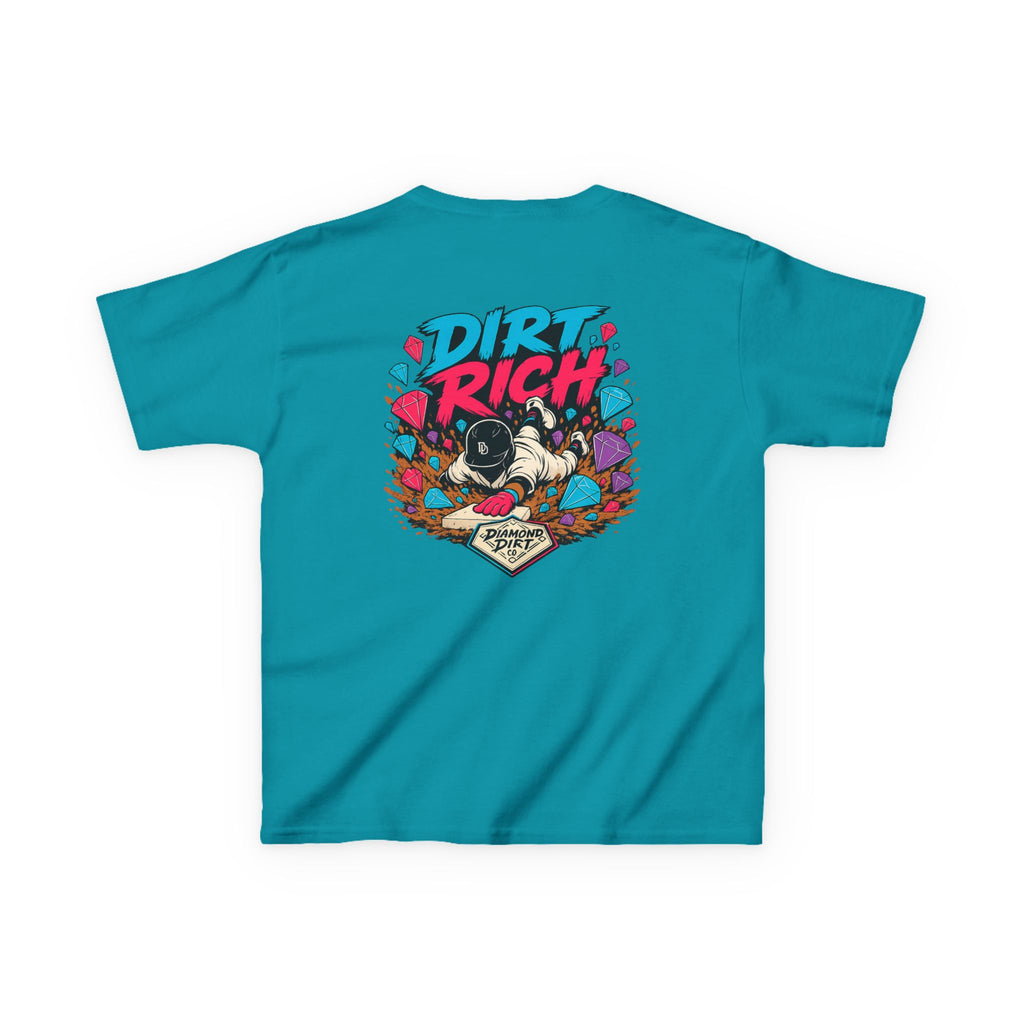 Kids Tee — 'Dirt Rich' Graphic Shirt