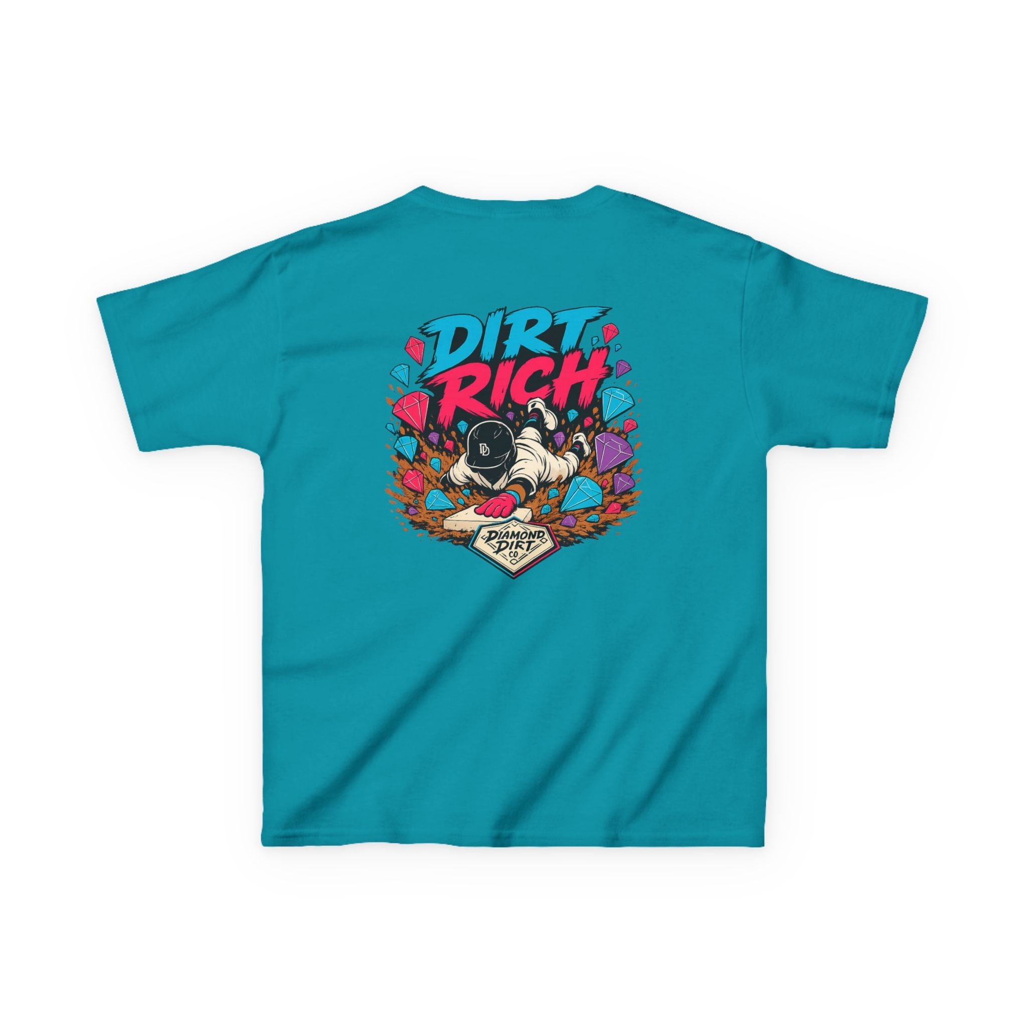 Kids Tee — 'Dirt Rich' Graphic Shirt