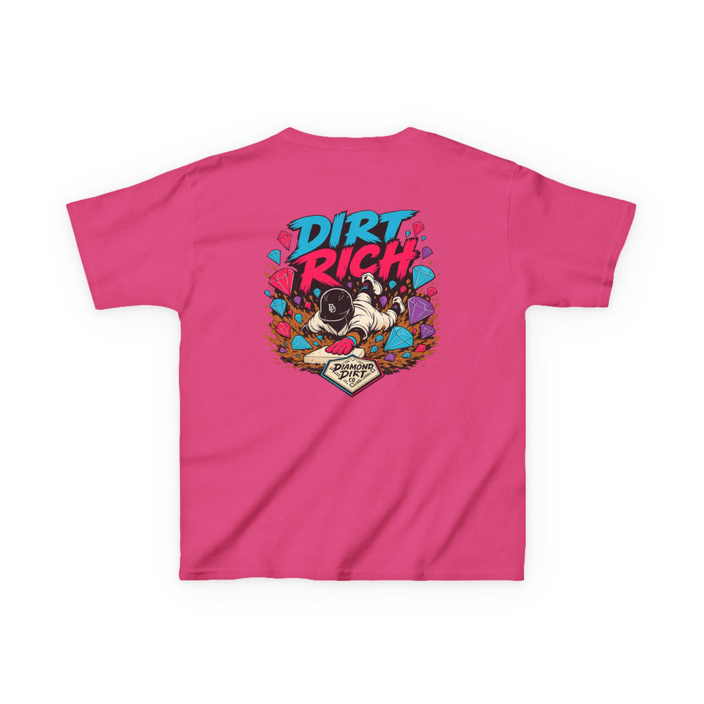 Kids Tee — 'Dirt Rich' Graphic Shirt