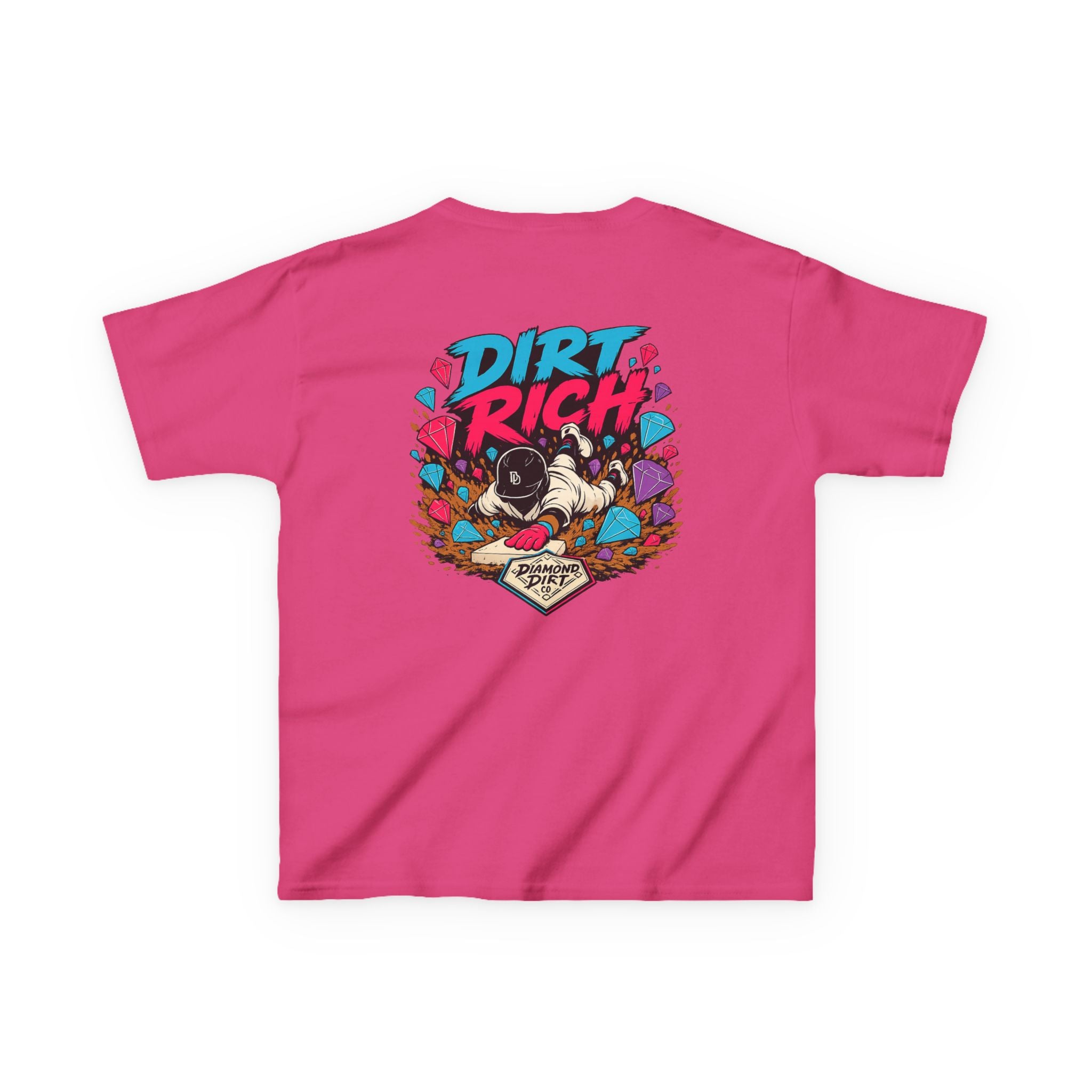 Kids Tee — 'Dirt Rich' Graphic Shirt