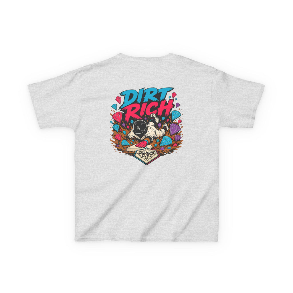 Kids Tee — 'Dirt Rich' Graphic Shirt