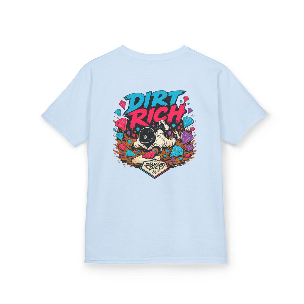 Kids Tee — 'Dirt Rich' Graphic Shirt
