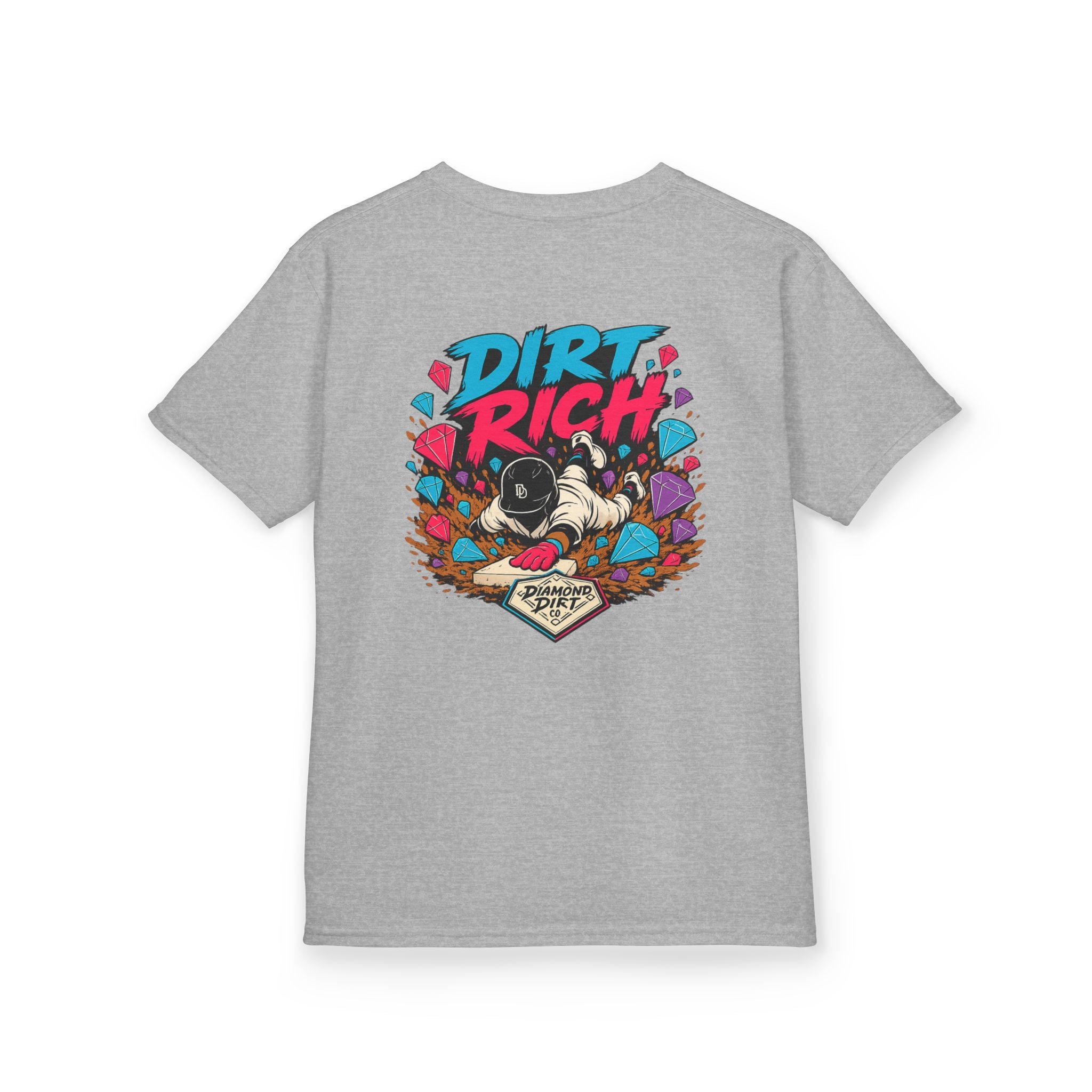 Kids Tee — 'Dirt Rich' Graphic Shirt