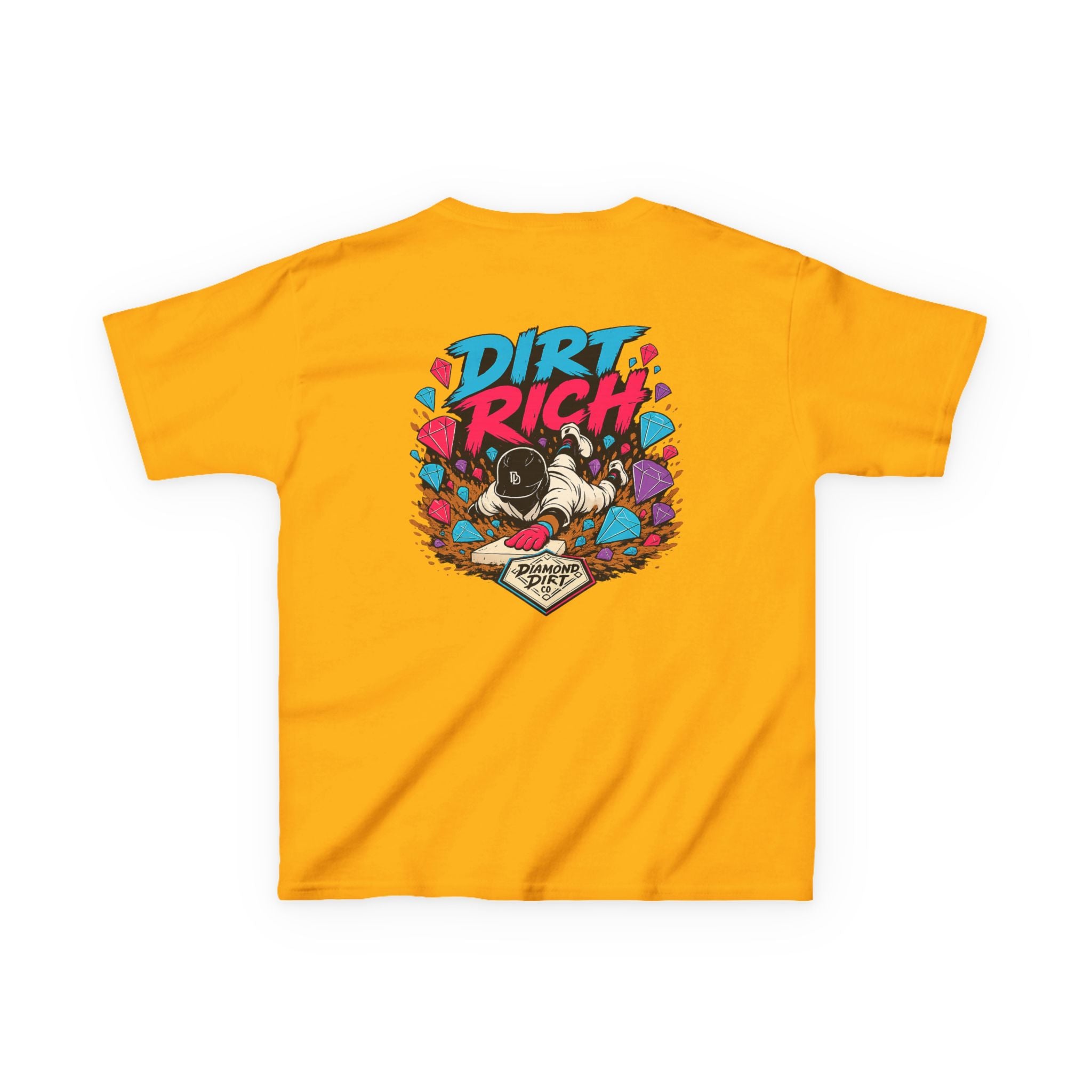Kids Tee — 'Dirt Rich' Graphic Shirt