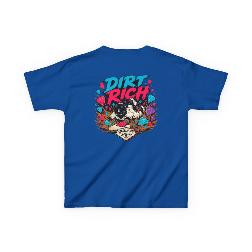 Kids Tee — 'Dirt Rich' Graphic Shirt