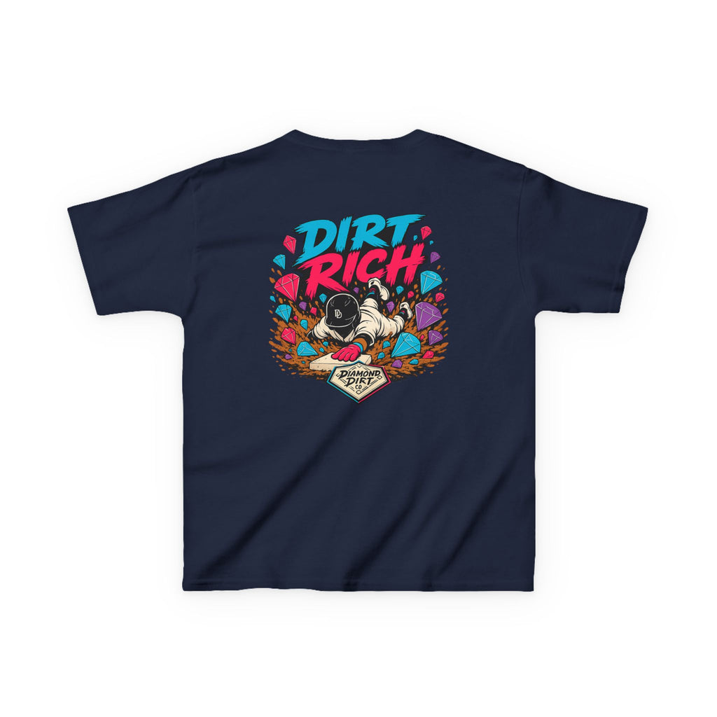 Kids Tee — 'Dirt Rich' Graphic Shirt