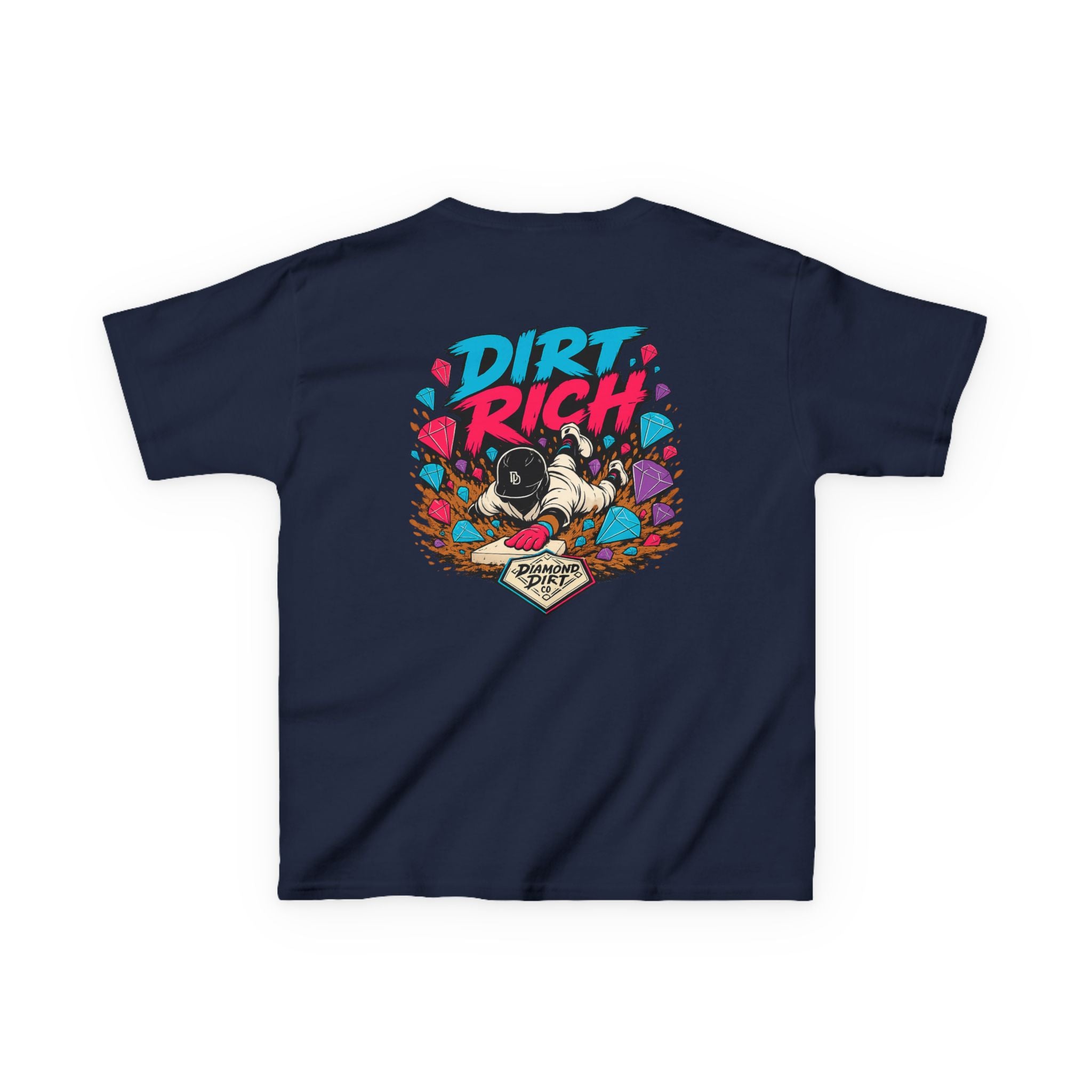 Kids Tee — 'Dirt Rich' Graphic Shirt