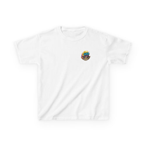 Kids Tee — 'All Gas' Colorful Racing Graphic