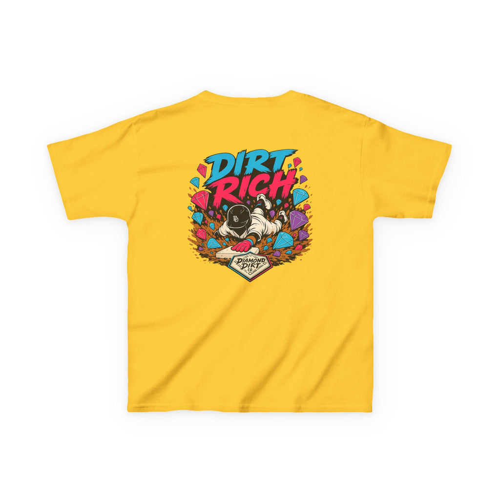 Kids Tee — 'Dirt Rich' Graphic Shirt