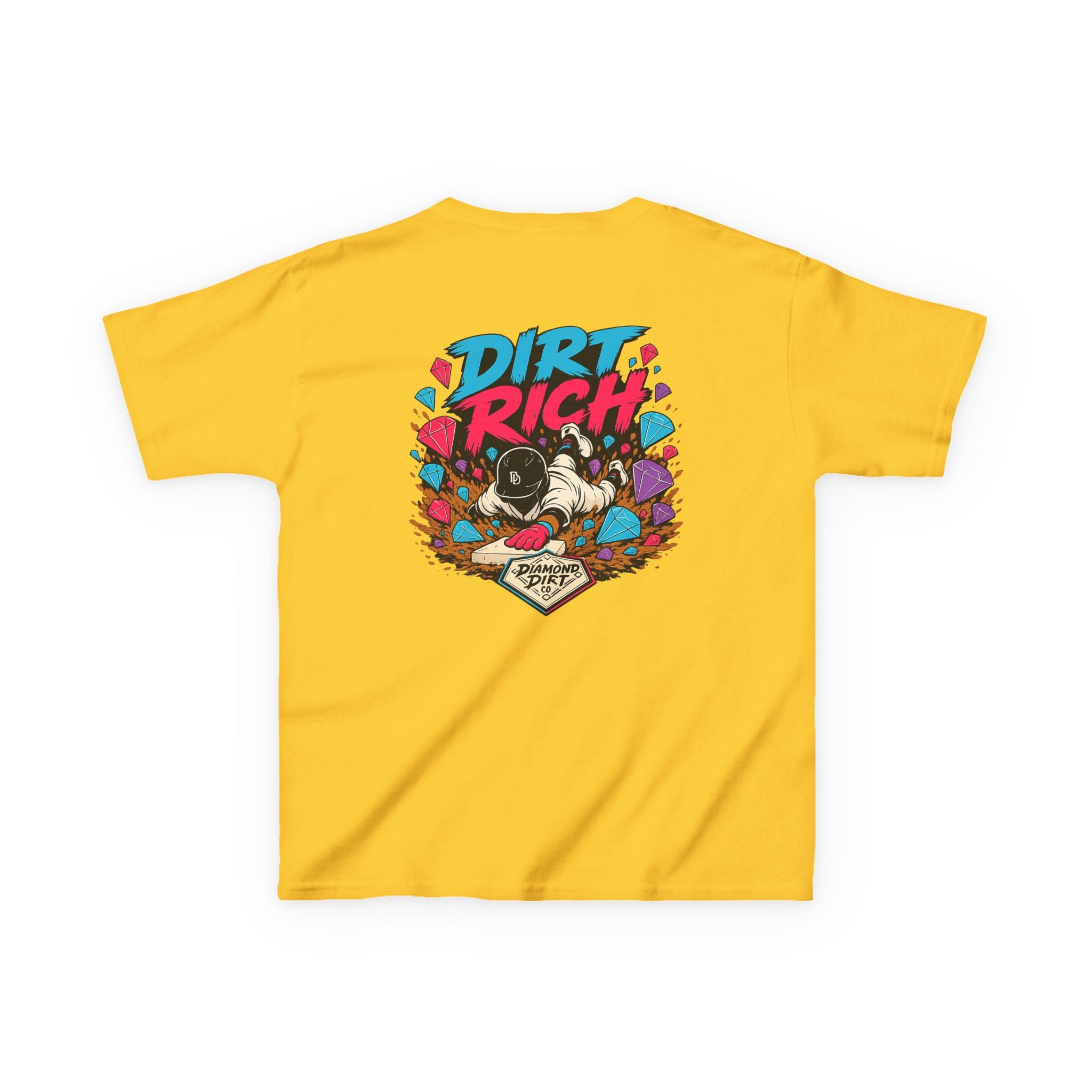 Kids Tee — 'Dirt Rich' Graphic Shirt