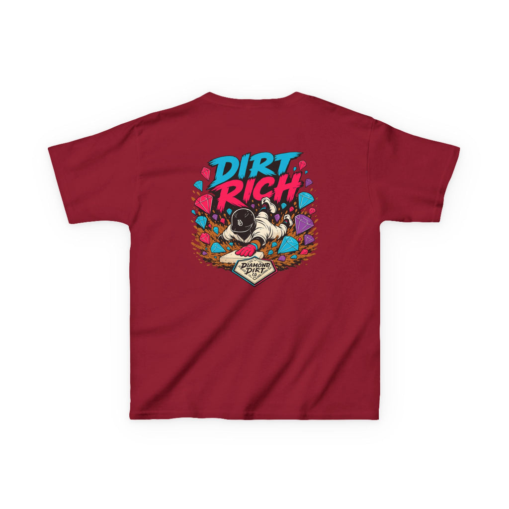 Kids Tee — 'Dirt Rich' Graphic Shirt