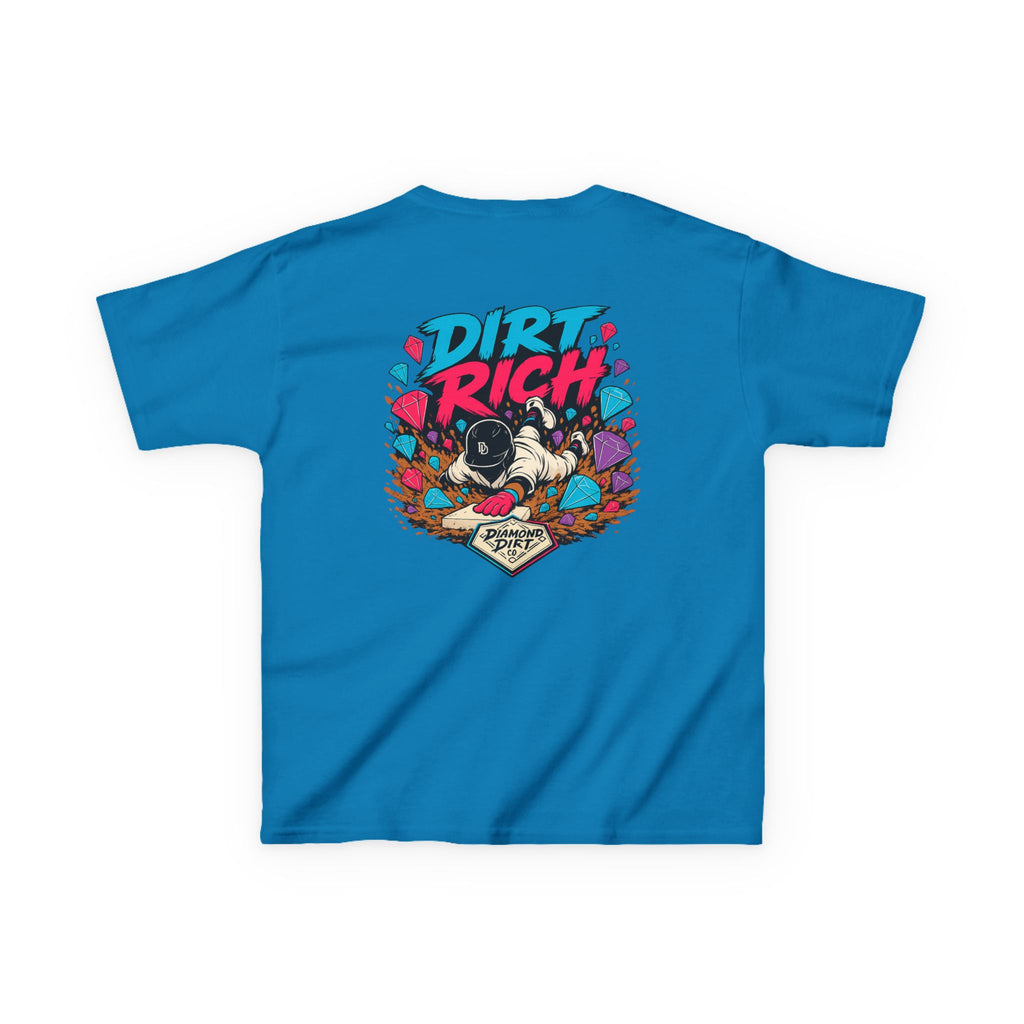 Kids Tee — 'Dirt Rich' Graphic Shirt