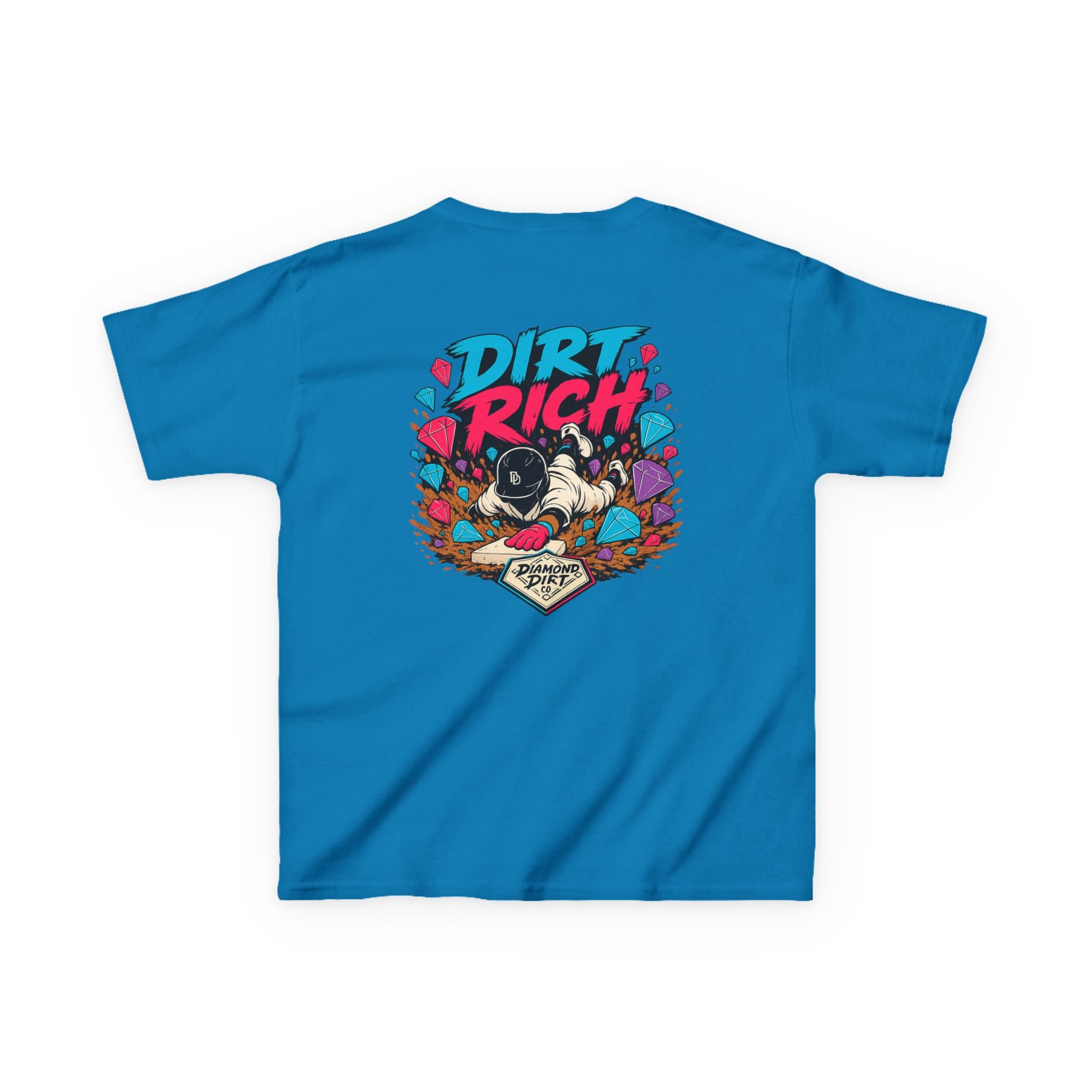 Kids Tee — 'Dirt Rich' Graphic Shirt