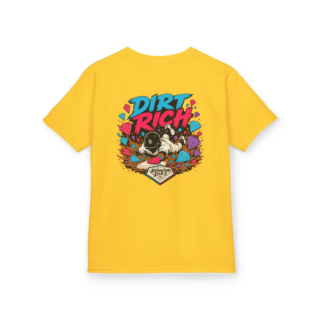Kids Tee — 'Dirt Rich' Graphic Shirt