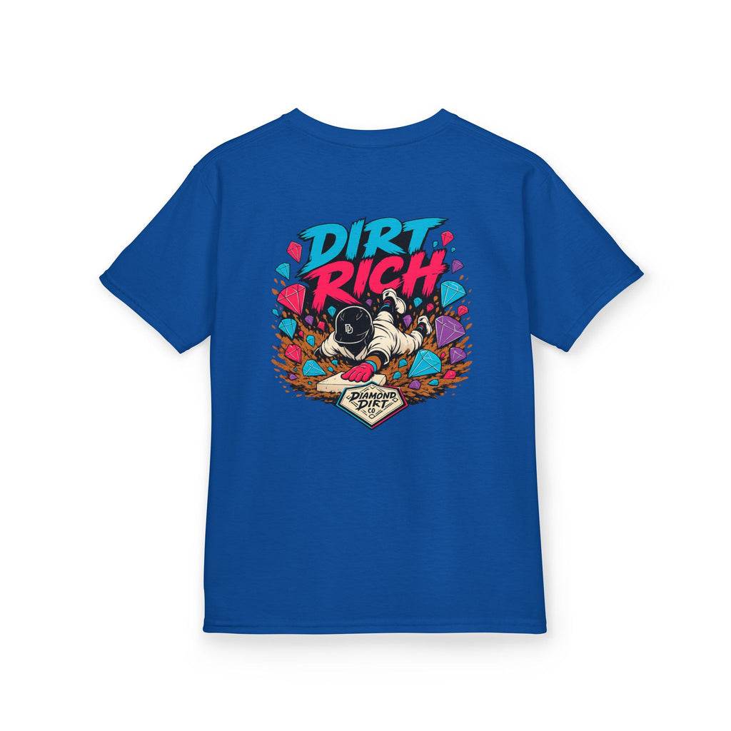 Kids Tee — 'Dirt Rich' Graphic Shirt