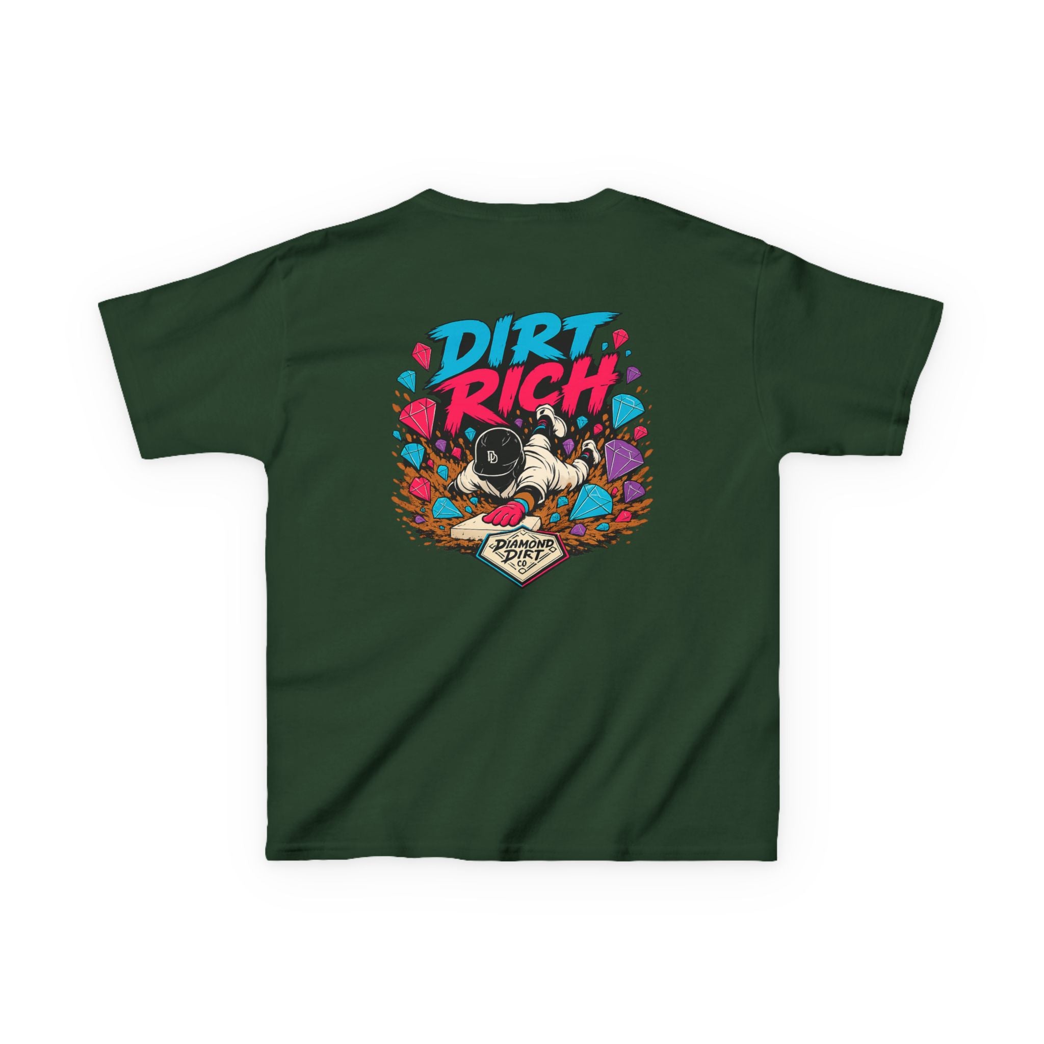 Kids Tee — 'Dirt Rich' Graphic Shirt
