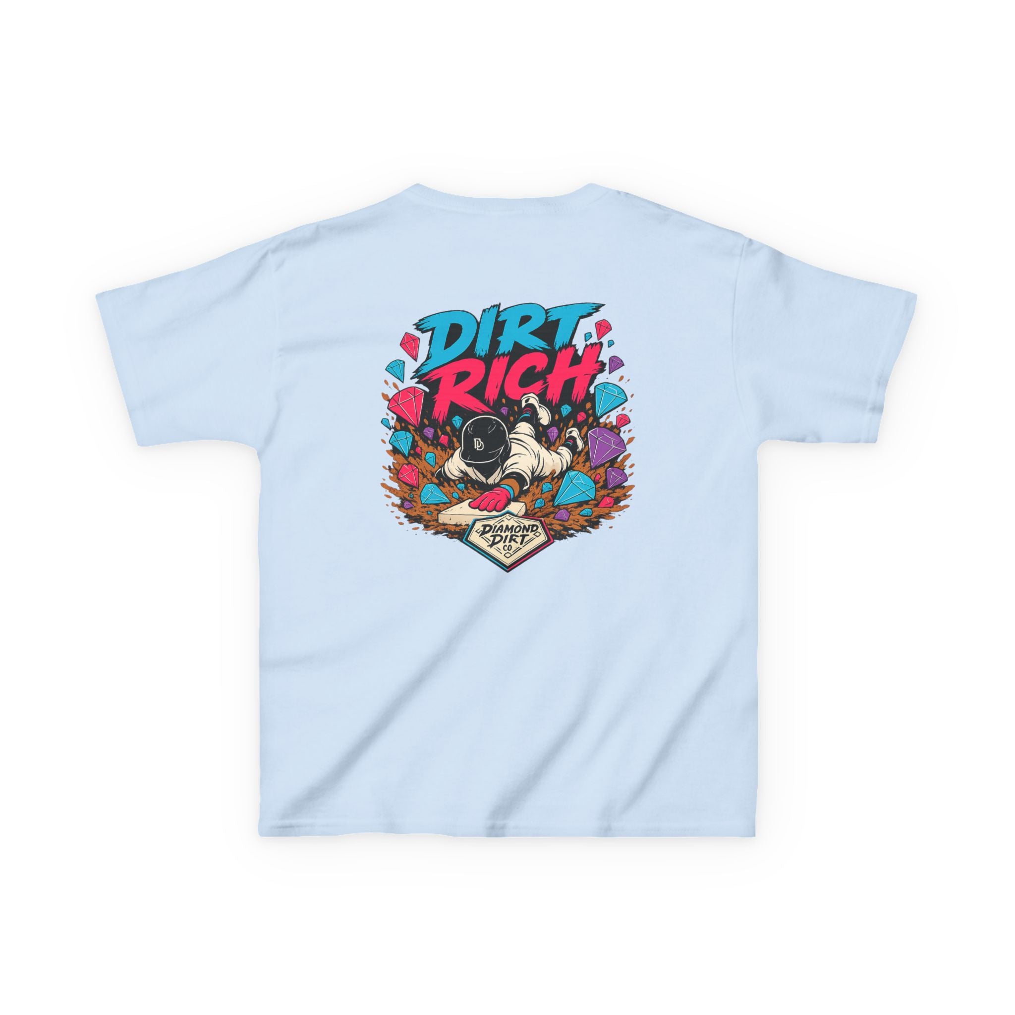 Kids Tee — 'Dirt Rich' Graphic Shirt