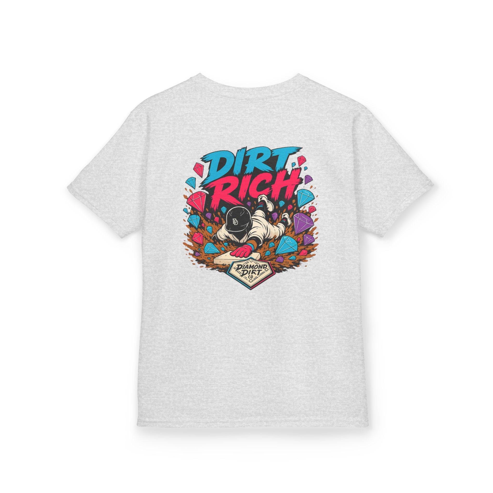 Kids Tee — 'Dirt Rich' Graphic Shirt