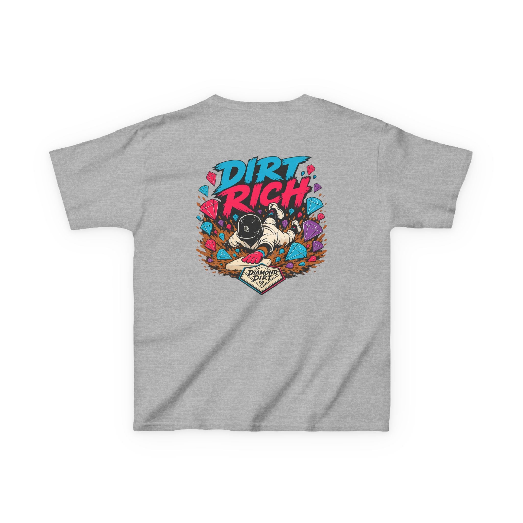 Kids Tee — 'Dirt Rich' Graphic Shirt