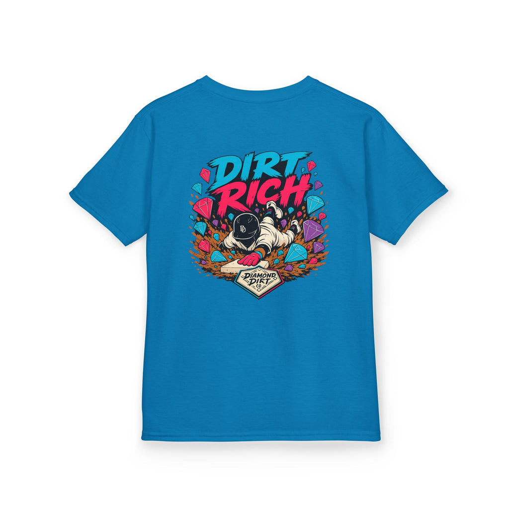 Kids Tee — 'Dirt Rich' Graphic Shirt