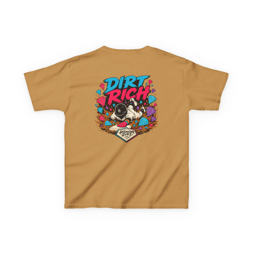 Kids Tee — 'Dirt Rich' Graphic Shirt
