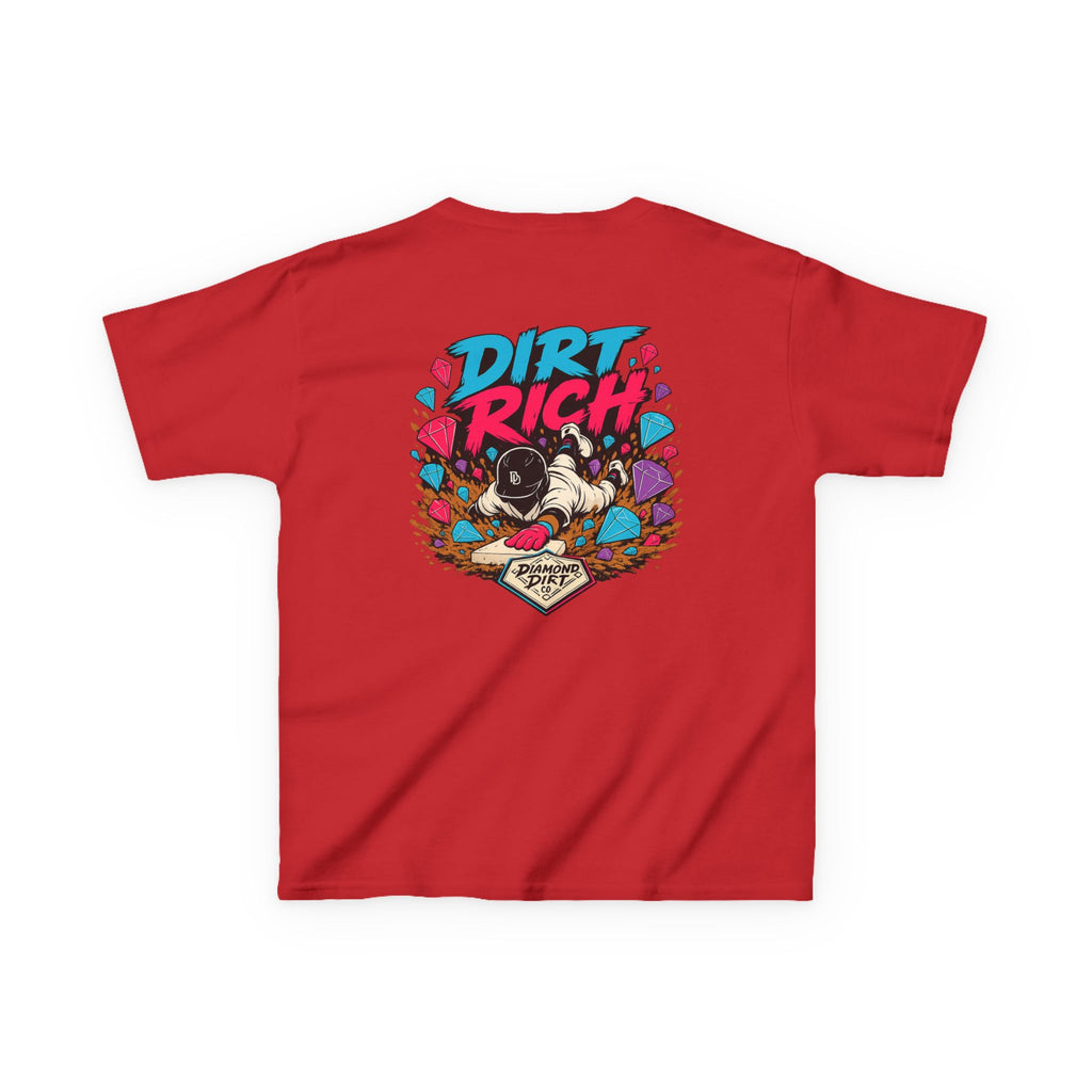 Kids Tee — 'Dirt Rich' Graphic Shirt