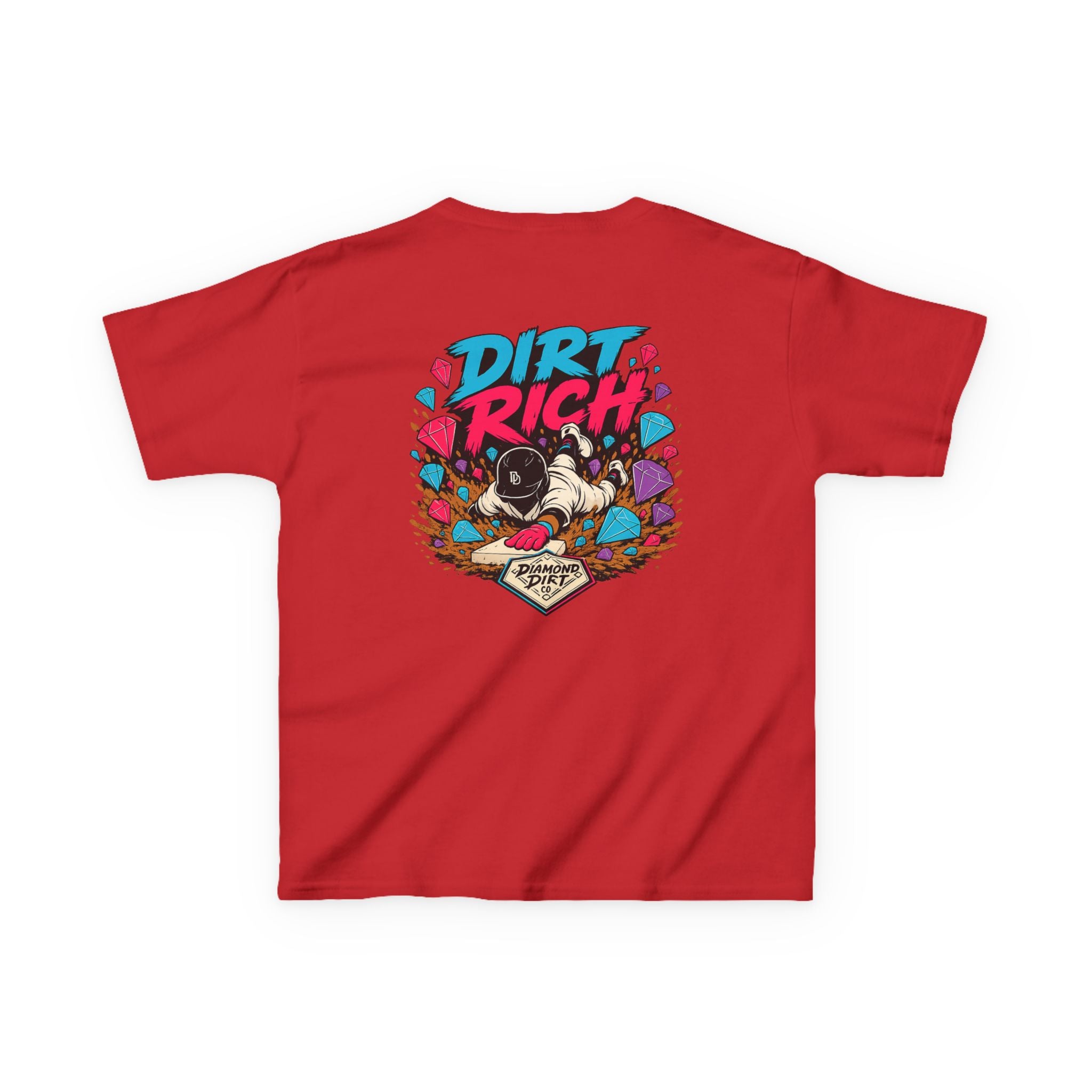 Kids Tee — 'Dirt Rich' Graphic Shirt