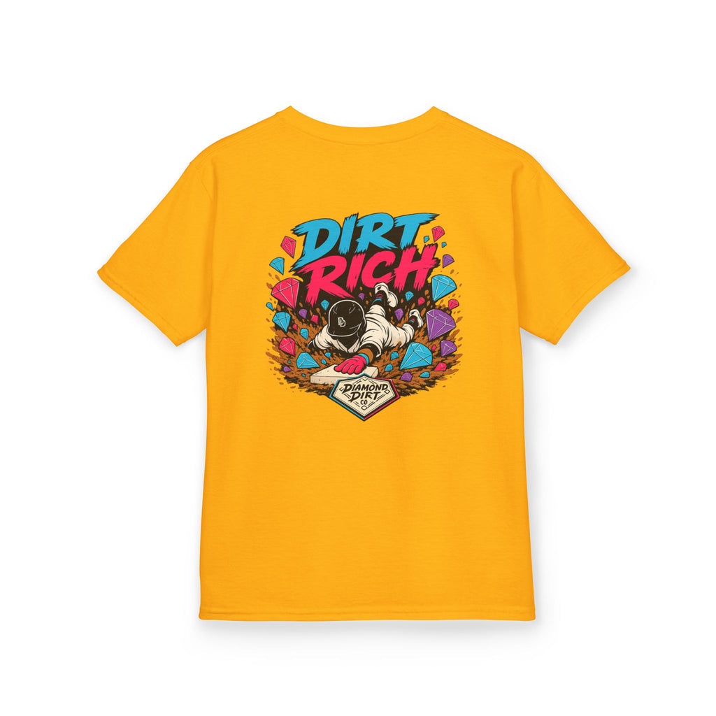Kids Tee — 'Dirt Rich' Graphic Shirt