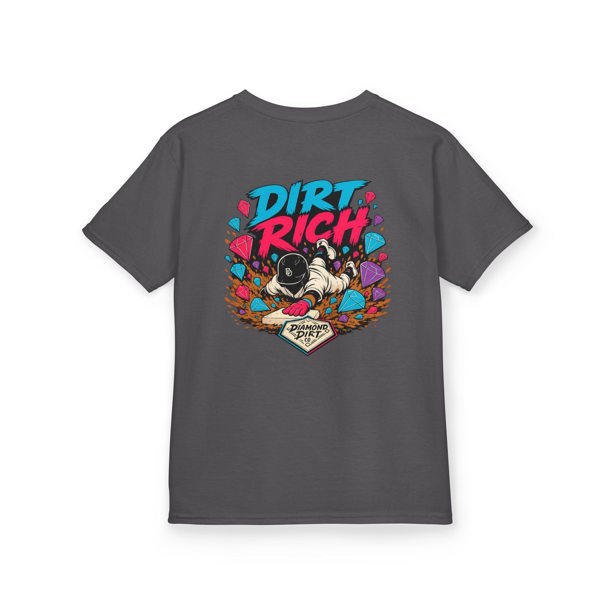 Kids Tee — 'Dirt Rich' Graphic Shirt