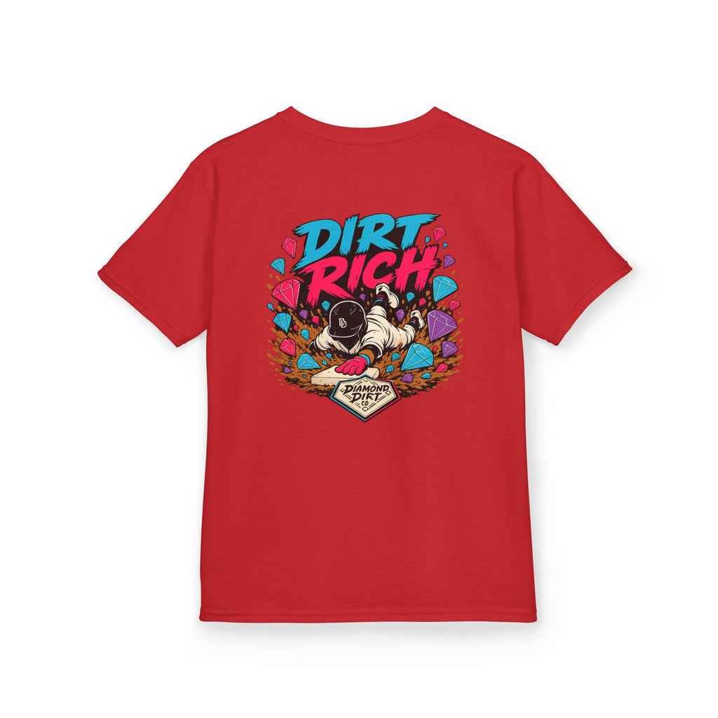 Kids Tee — 'Dirt Rich' Graphic Shirt