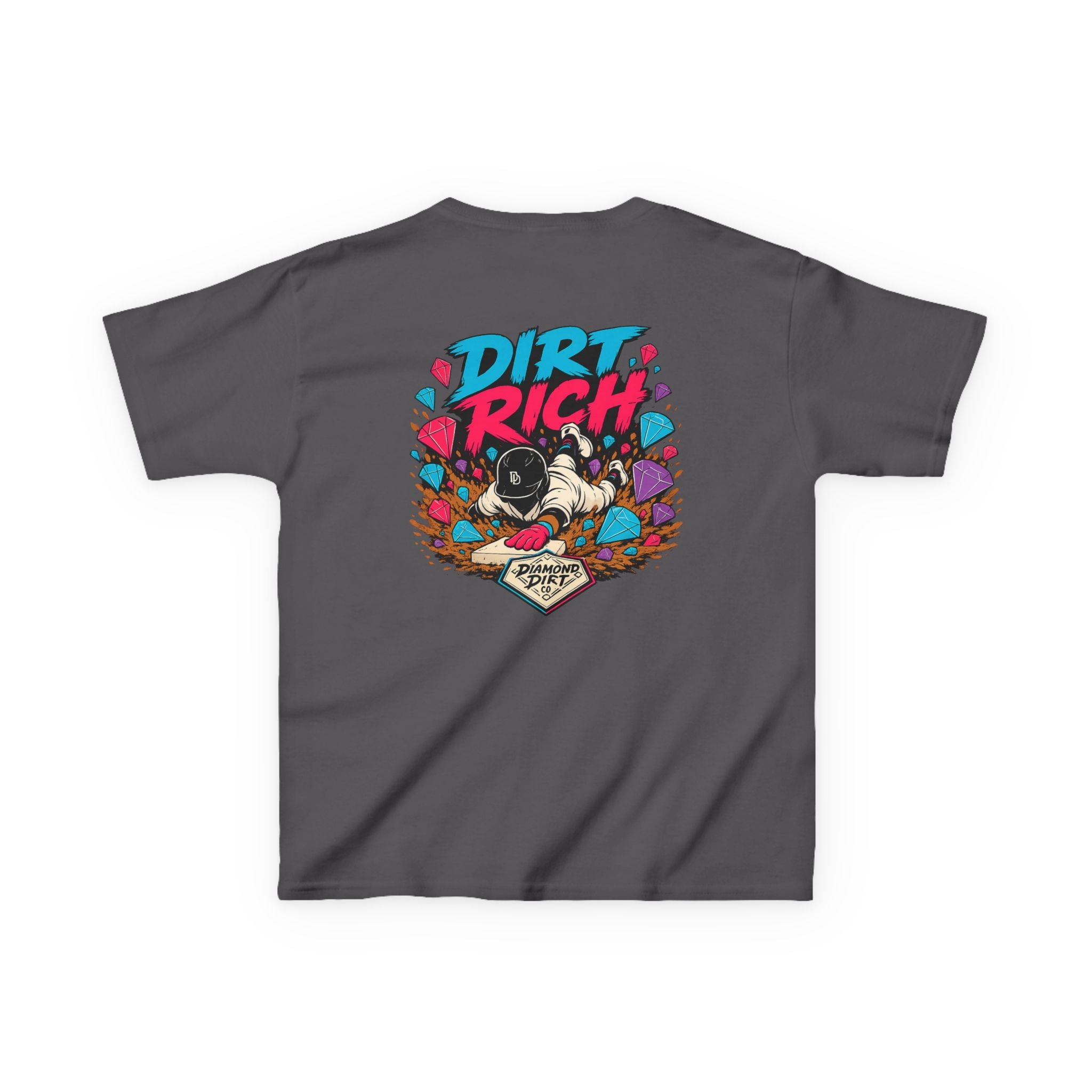 Kids Tee — 'Dirt Rich' Graphic Shirt