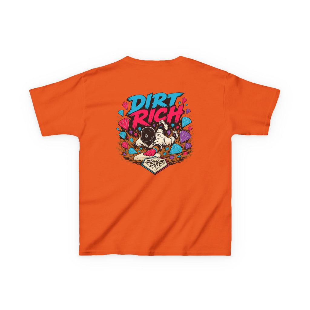 Kids Tee — 'Dirt Rich' Graphic Shirt