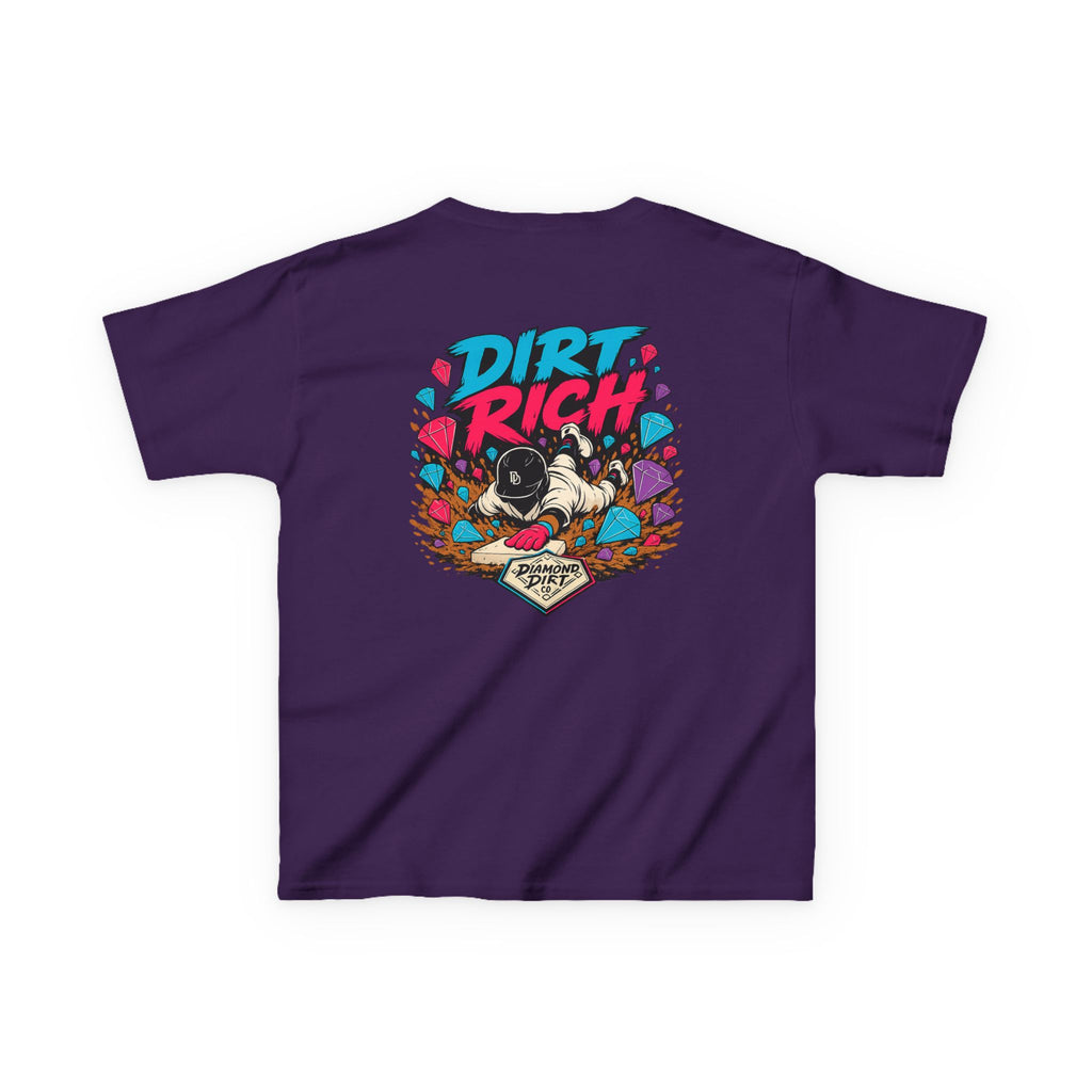 Kids Tee — 'Dirt Rich' Graphic Shirt