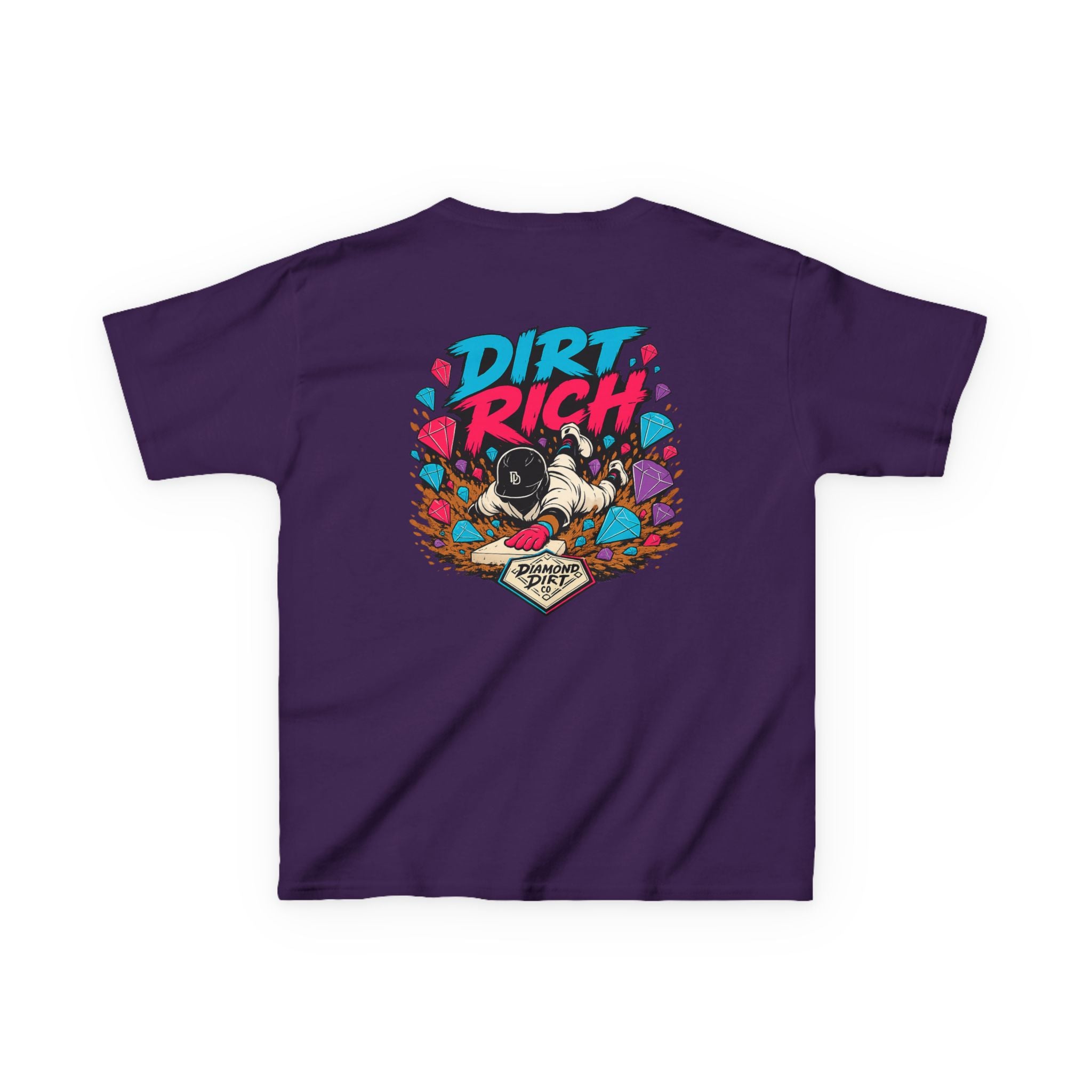 Kids Tee — 'Dirt Rich' Graphic Shirt