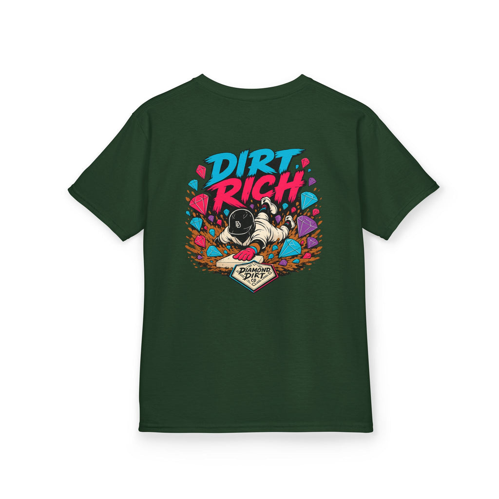 Kids Tee — 'Dirt Rich' Graphic Shirt