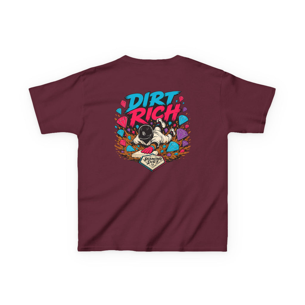 Kids Tee — 'Dirt Rich' Graphic Shirt