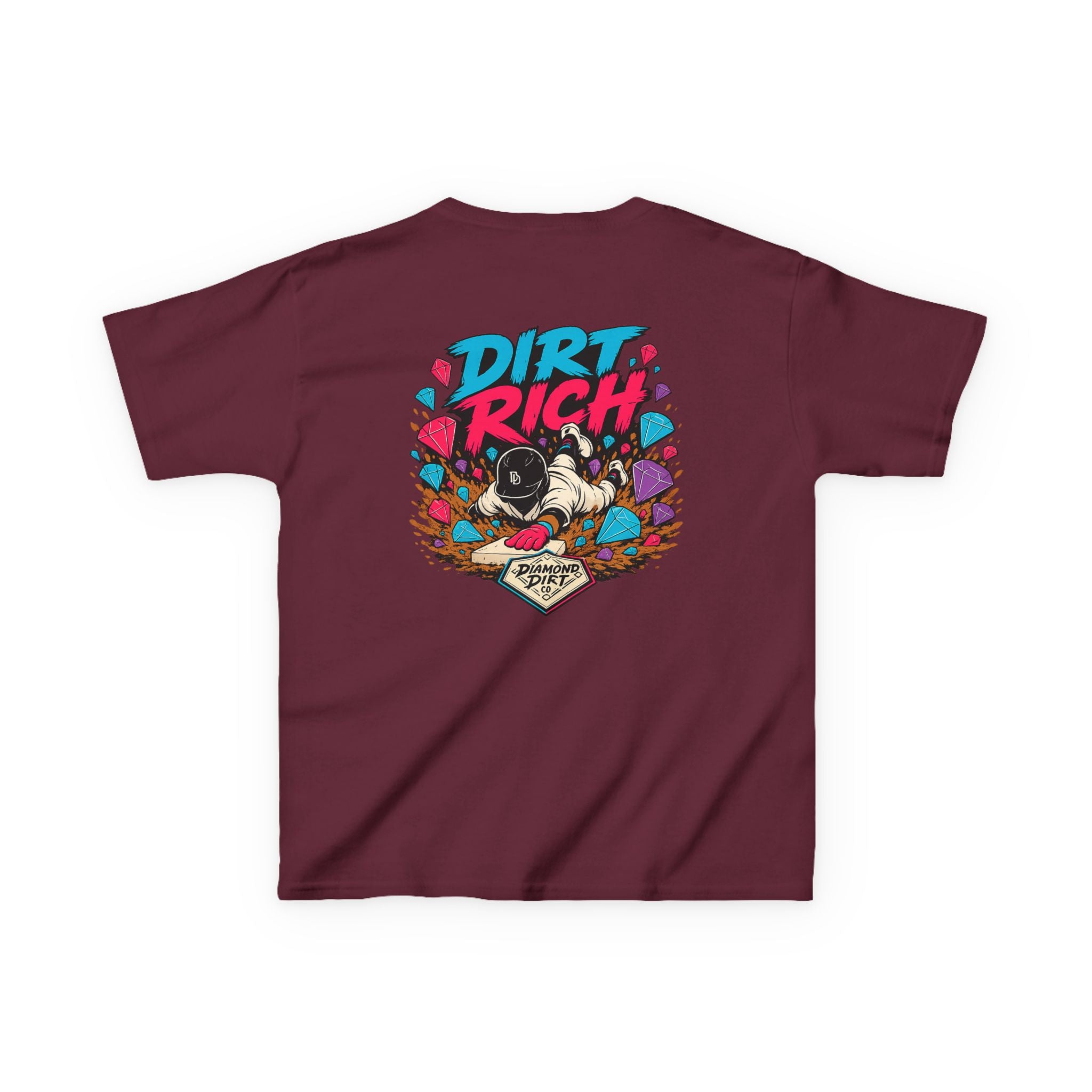 Kids Tee — 'Dirt Rich' Graphic Shirt