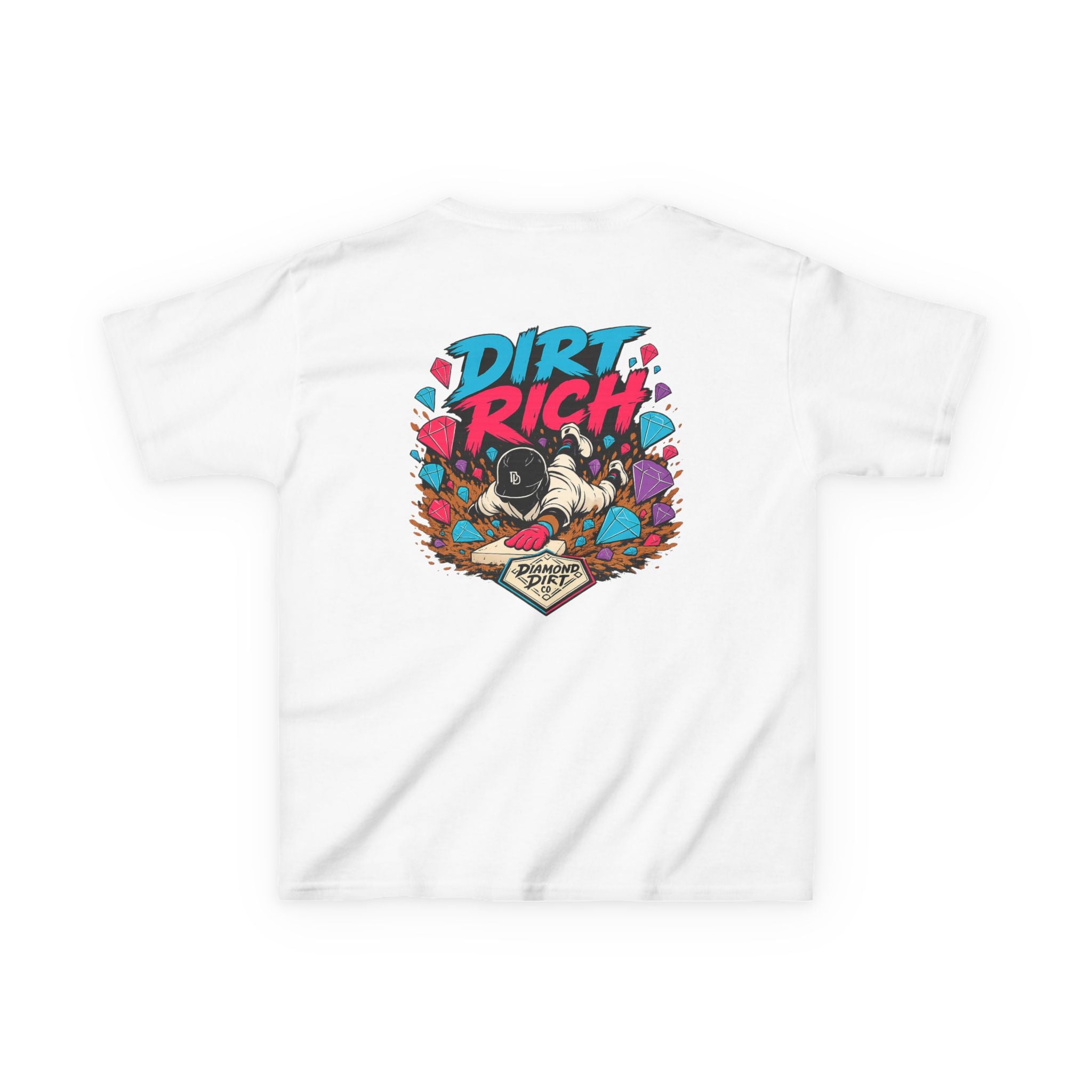 Kids Tee — 'Dirt Rich' Graphic Shirt
