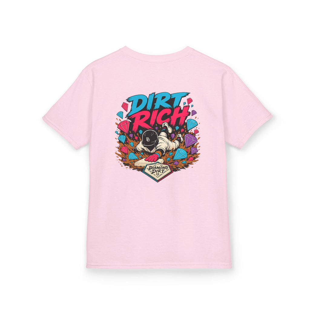 Kids Tee — 'Dirt Rich' Graphic Shirt