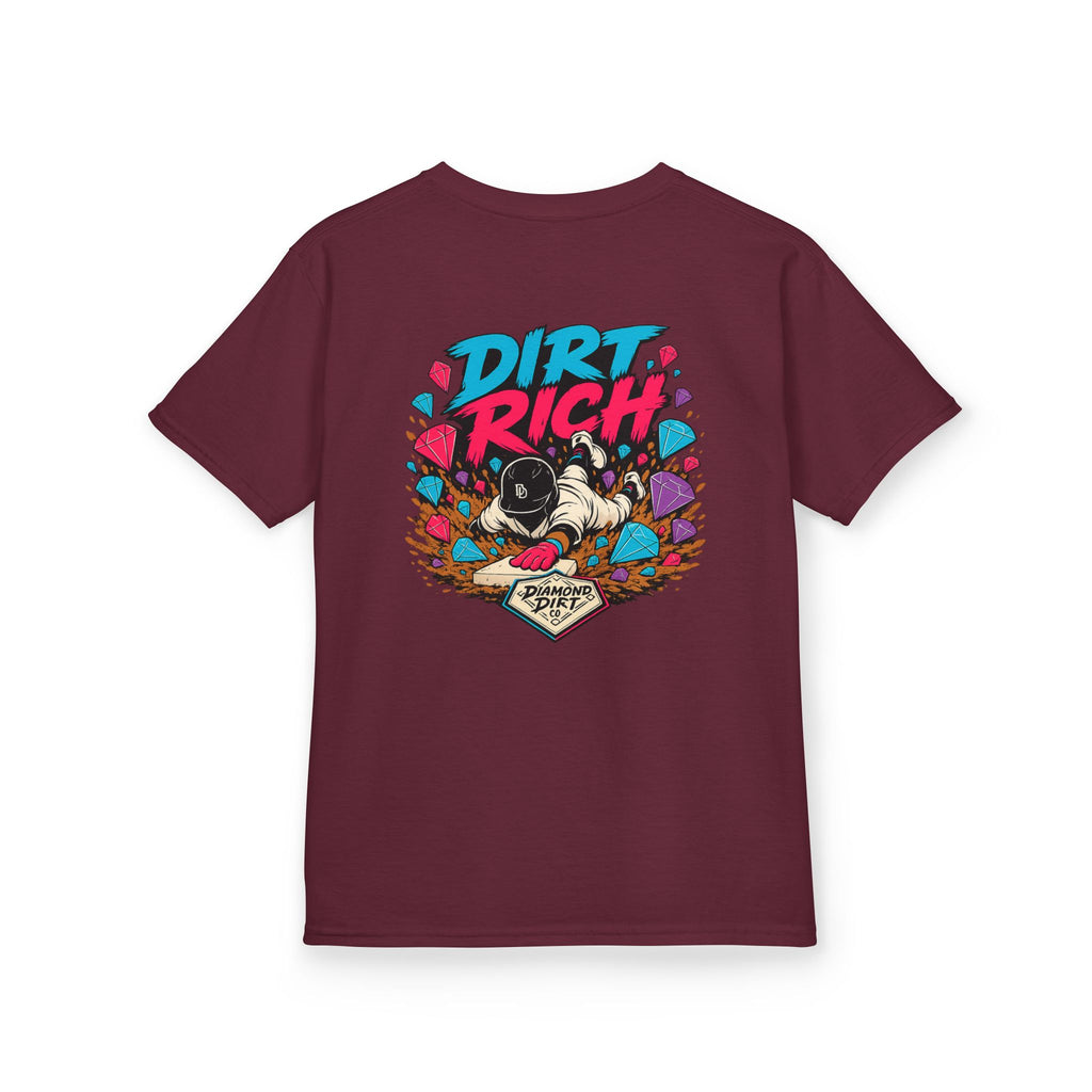 Kids Tee — 'Dirt Rich' Graphic Shirt