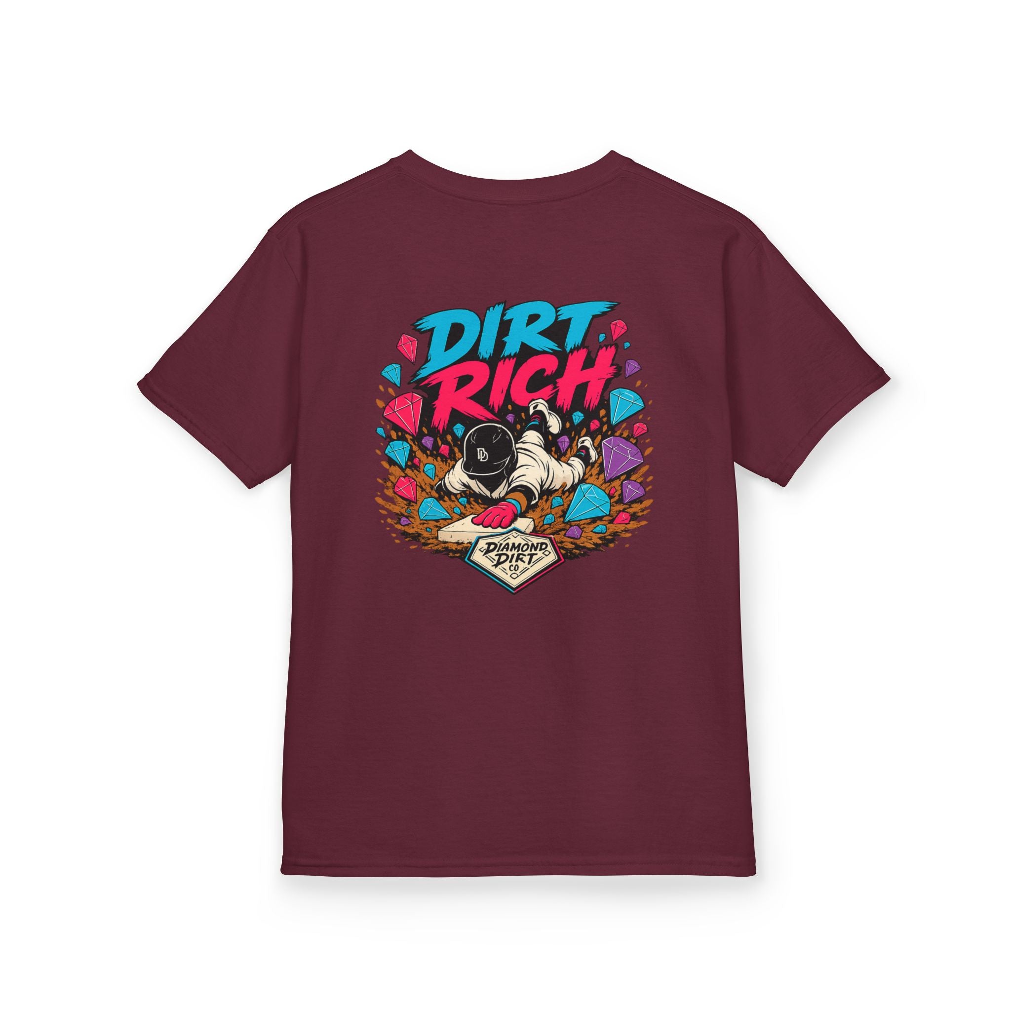 Kids Tee — 'Dirt Rich' Graphic Shirt