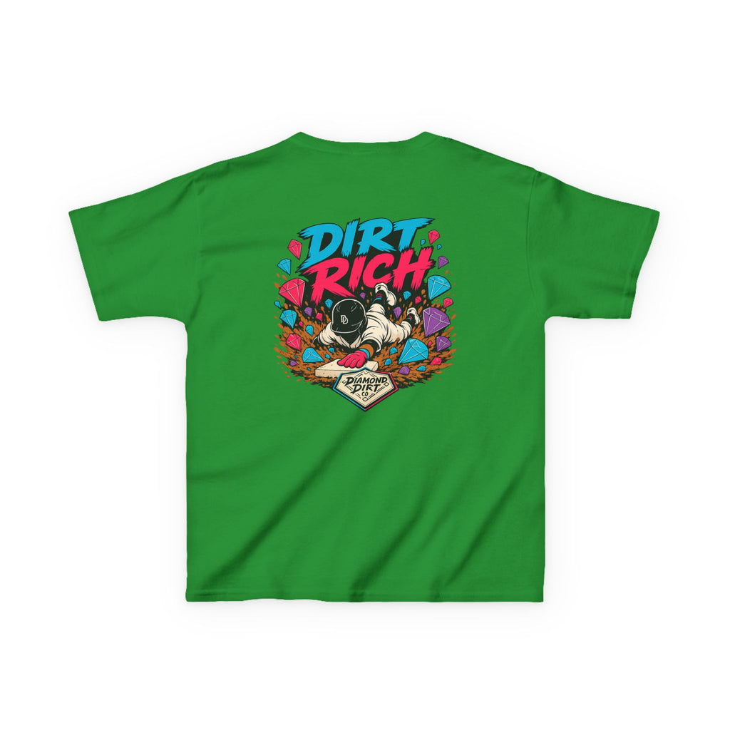 Kids Tee — 'Dirt Rich' Graphic Shirt