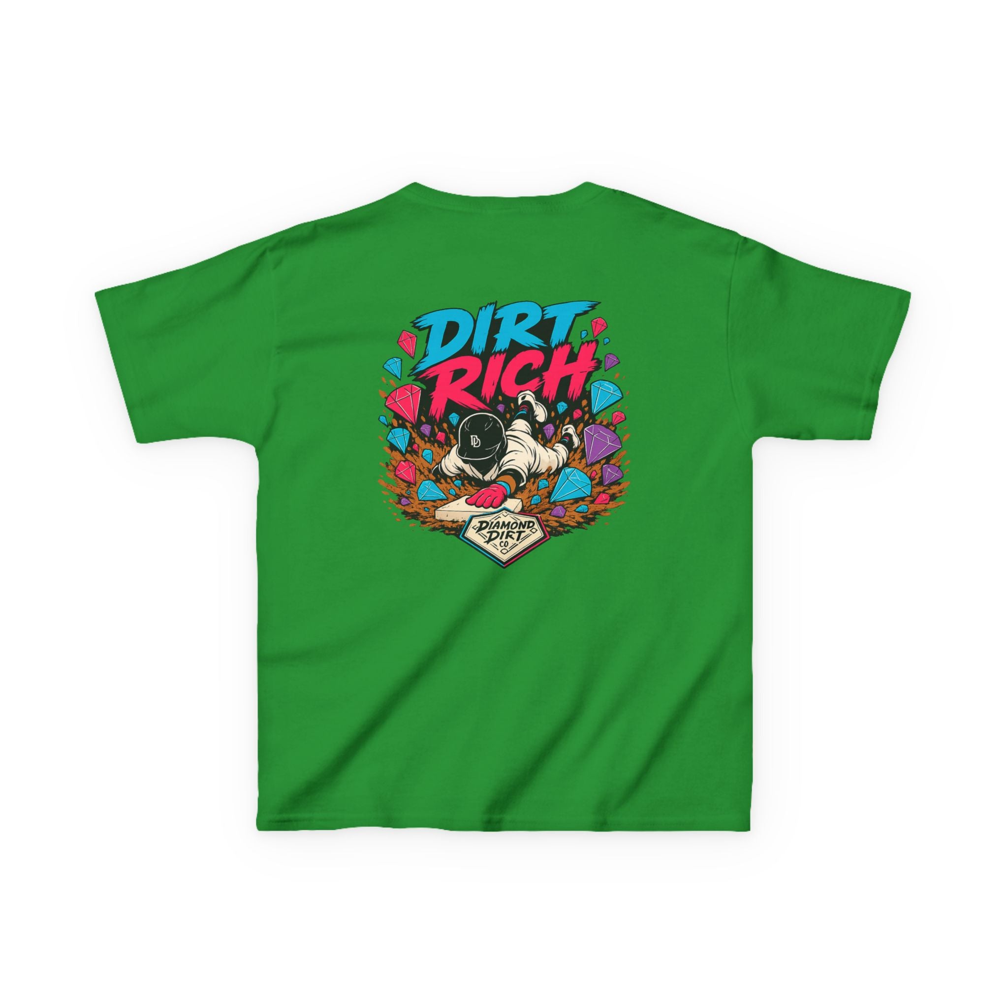 Kids Tee — 'Dirt Rich' Graphic Shirt