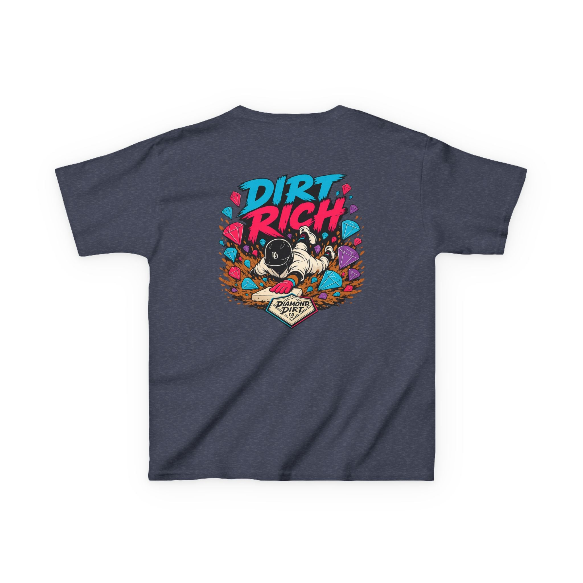 Kids Tee — 'Dirt Rich' Graphic Shirt