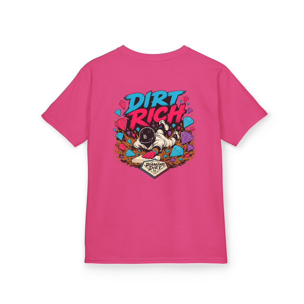 Kids Tee — 'Dirt Rich' Graphic Shirt