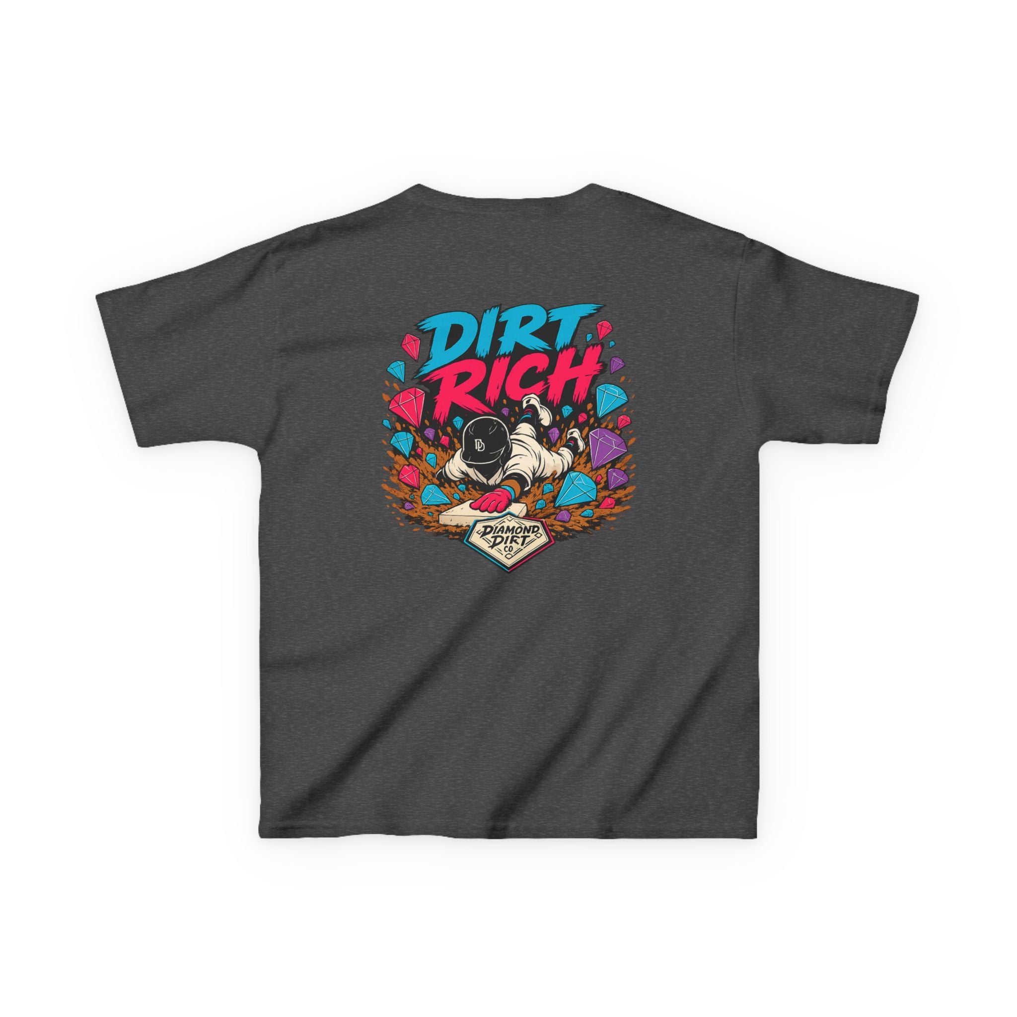 Kids Tee — 'Dirt Rich' Graphic Shirt