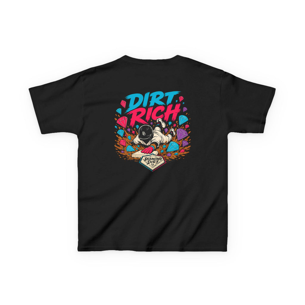 Kids Tee — 'Dirt Rich' Graphic Shirt
