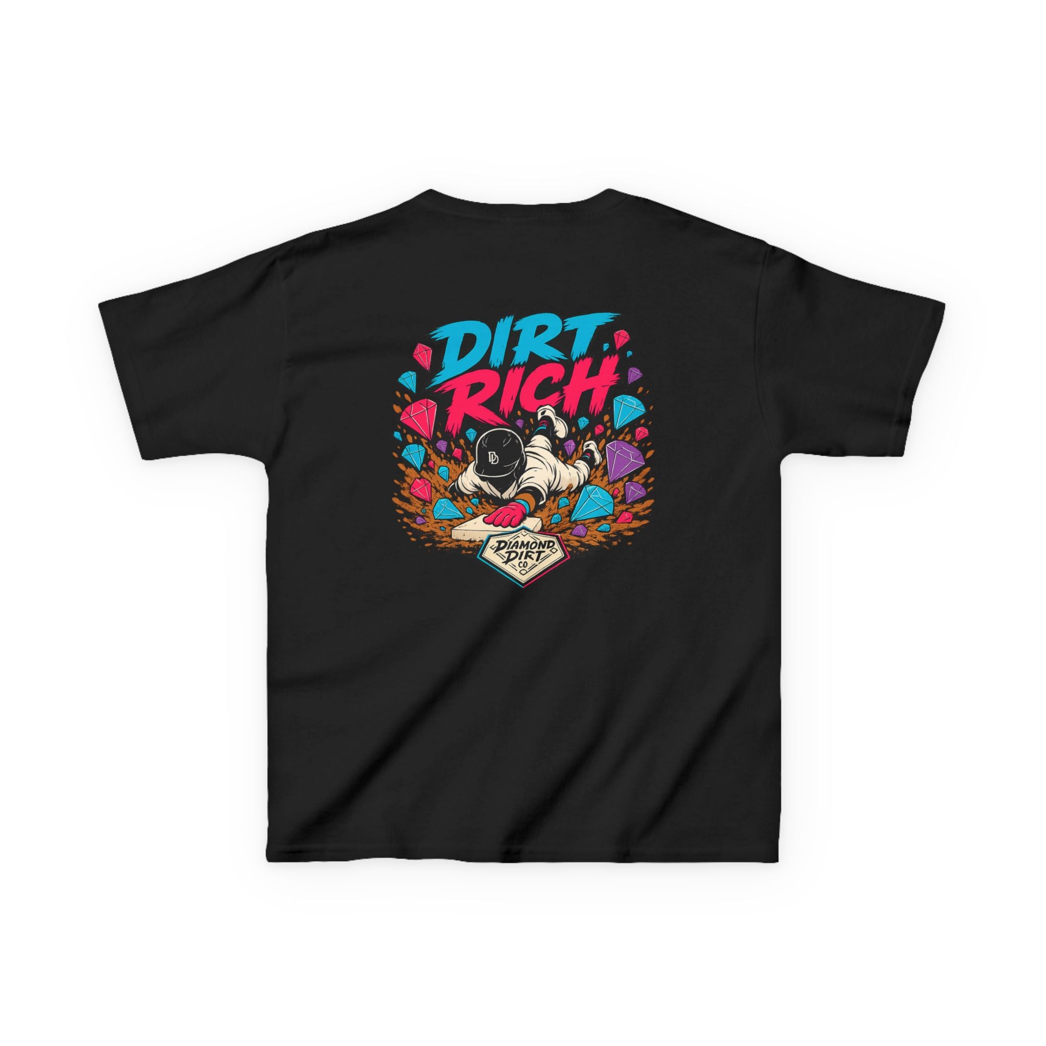 Kids Tee — 'Dirt Rich' Graphic Shirt